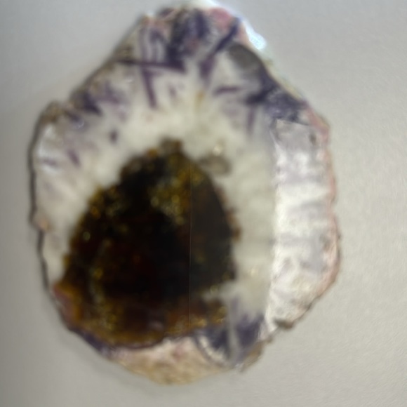 Large Golden Tourmaline Slice with Lepidolite, Feldspar and Quartz. - Picture 3 of 9